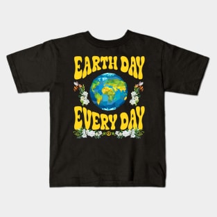 Earth Day Everyday Earth Day Kids T-Shirt